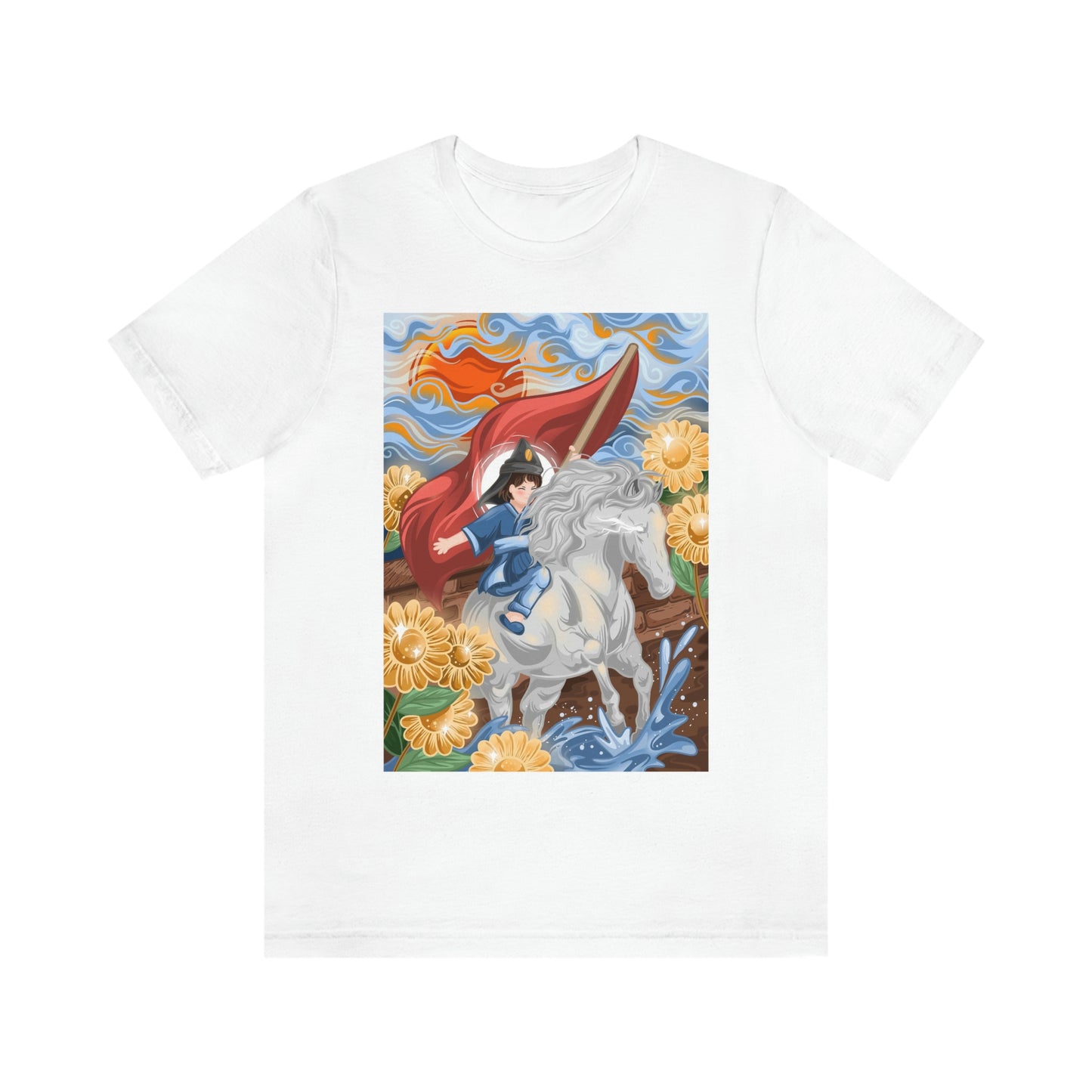 Korean Tarot T-shirt - The Sun (unisex)