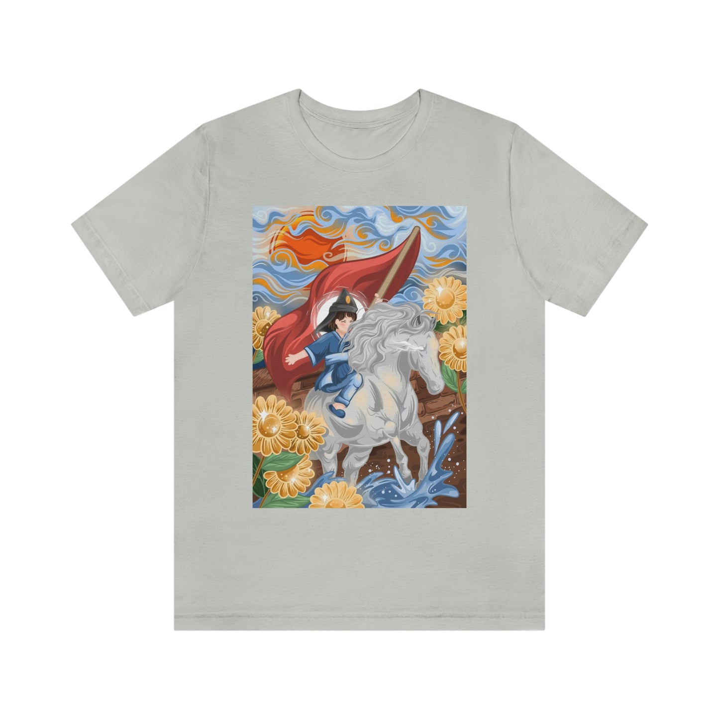 Korean Tarot T-shirt - The Sun (unisex)