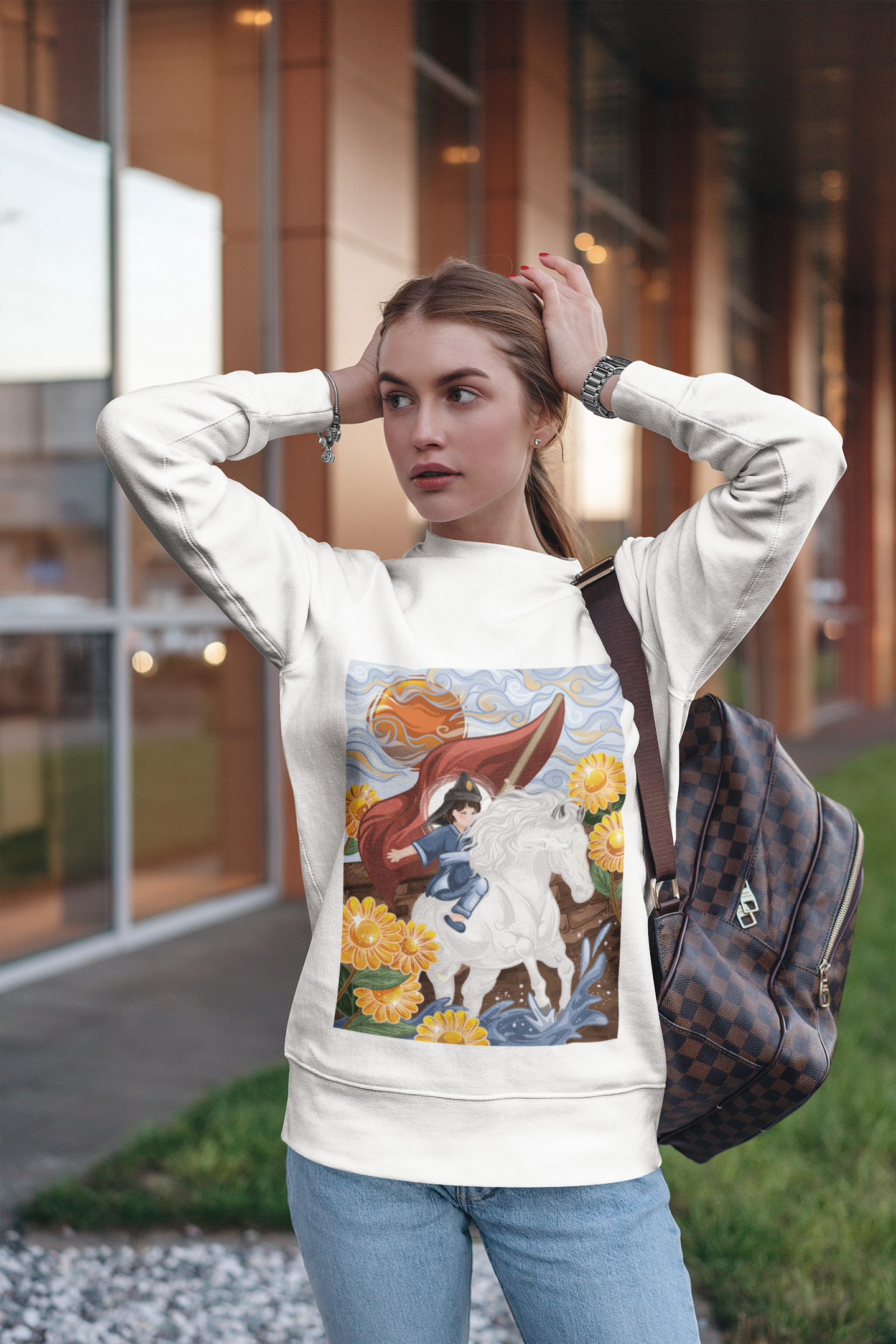 Korean Tarot Sweatshirt - The Sun (unisex)